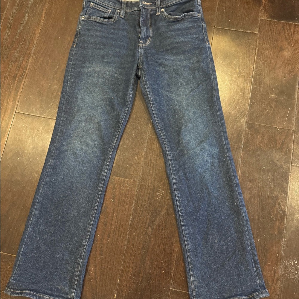 Old Navy Dark Blue Boot-Cut Jeans